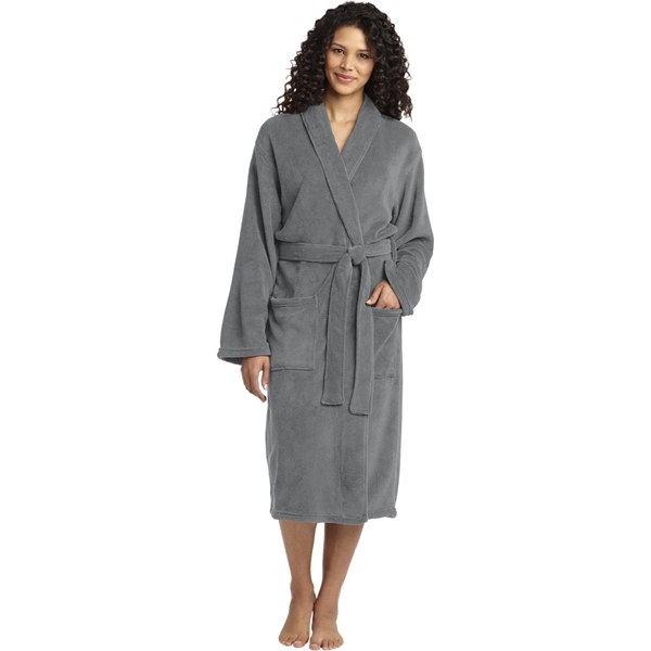 Port Authority Plush Microfleece Shawl Collar Robe.... from ASI 84863 SanMar