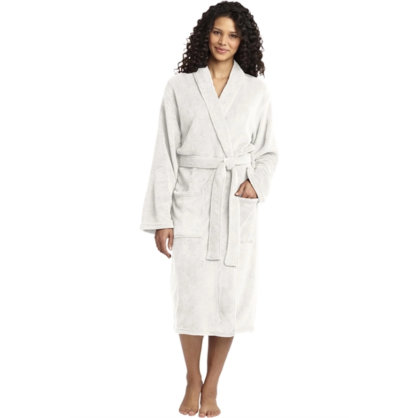 Port Authority Plush Microfleece Shawl Collar Robe.... from ASI 84863 SanMar