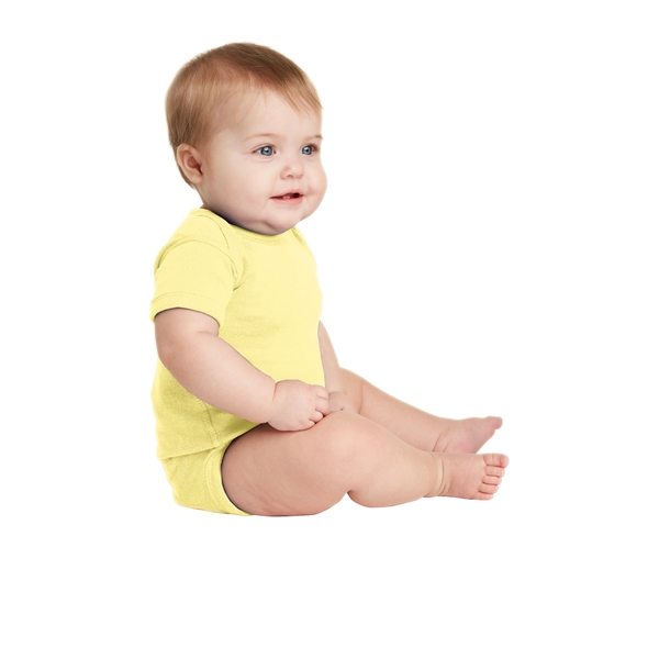 Rabbit Skins Infant Short Sleeve Baby Rib Bodysuit.... from ASI 84863 SanMar