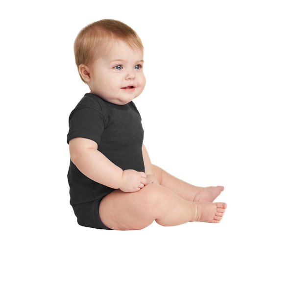 Rabbit Skins Infant Short Sleeve Baby Rib Bodysuit.... from ASI 84863 SanMar