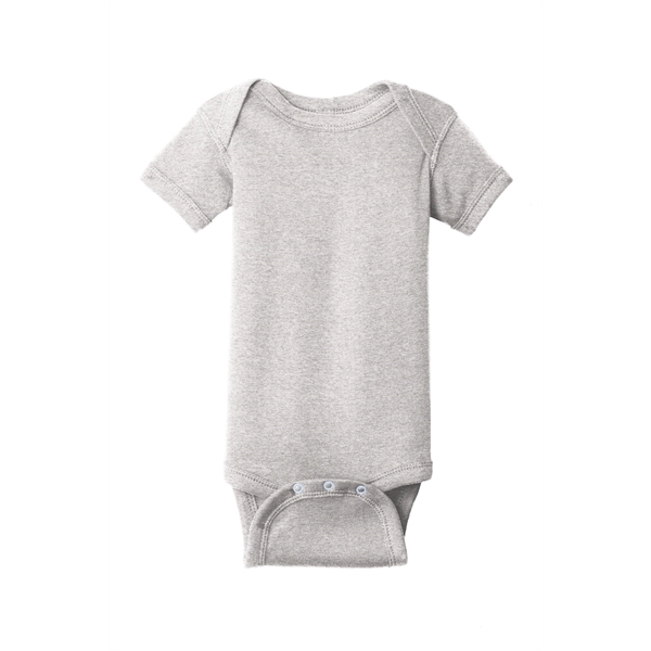 Rabbit Skins Infant Short Sleeve Baby Rib Bodysuit.... from ASI 84863 SanMar