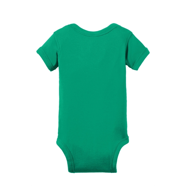 Rabbit Skins Infant Short Sleeve Baby Rib Bodysuit.... from ASI 84863 SanMar