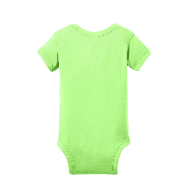 Rabbit Skins Infant Short Sleeve Baby Rib Bodysuit.... from ASI 84863 SanMar