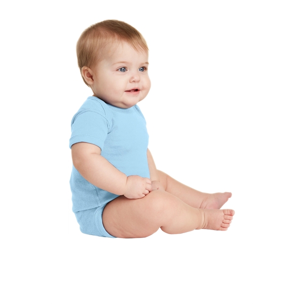 Rabbit Skins Infant Short Sleeve Baby Rib Bodysuit.... from ASI 84863 SanMar