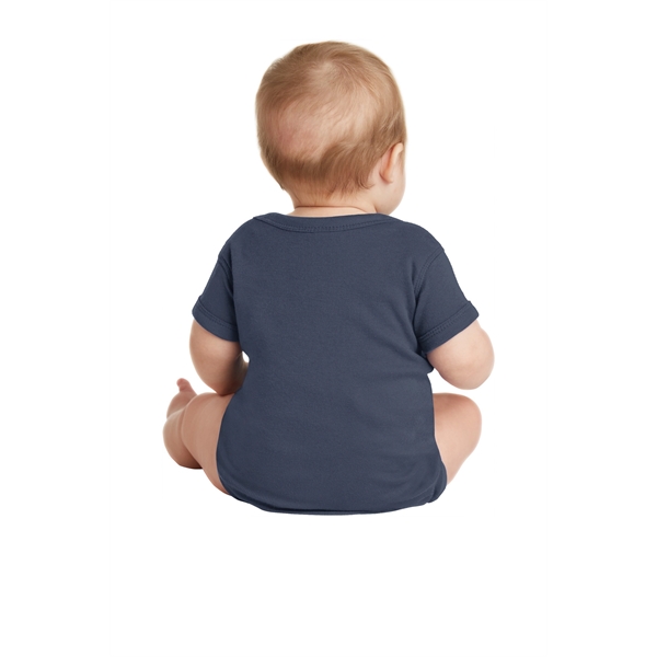 Rabbit Skins Infant Short Sleeve Baby Rib Bodysuit.... from ASI 84863 SanMar