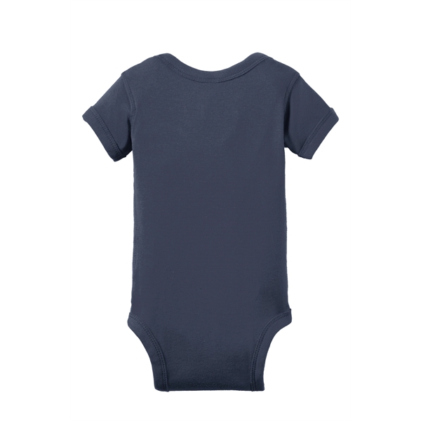 Rabbit Skins Infant Short Sleeve Baby Rib Bodysuit.... from ASI 84863 SanMar