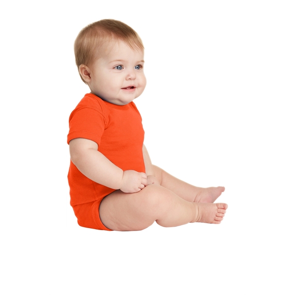 Rabbit Skins Infant Short Sleeve Baby Rib Bodysuit.... from ASI 84863 SanMar