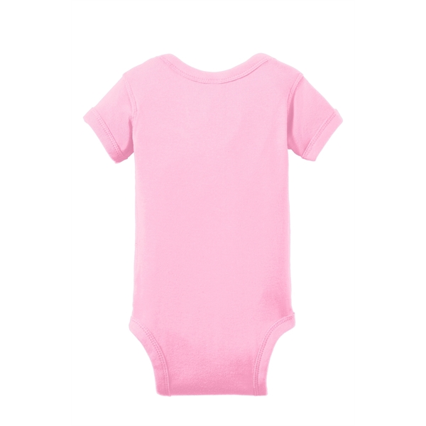 Rabbit Skins Infant Short Sleeve Baby Rib Bodysuit.... from ASI 84863 SanMar