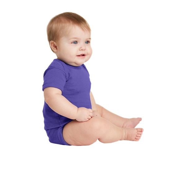 Rabbit Skins Infant Short Sleeve Baby Rib Bodysuit.... from ASI 84863 SanMar