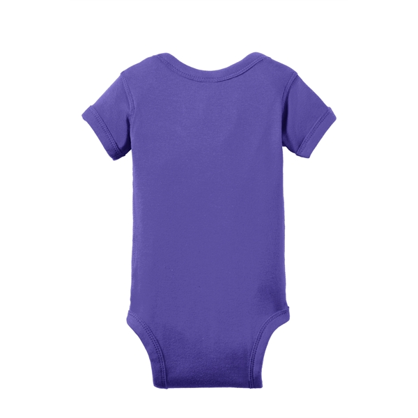 Rabbit Skins Infant Short Sleeve Baby Rib Bodysuit.... from ASI 84863 SanMar