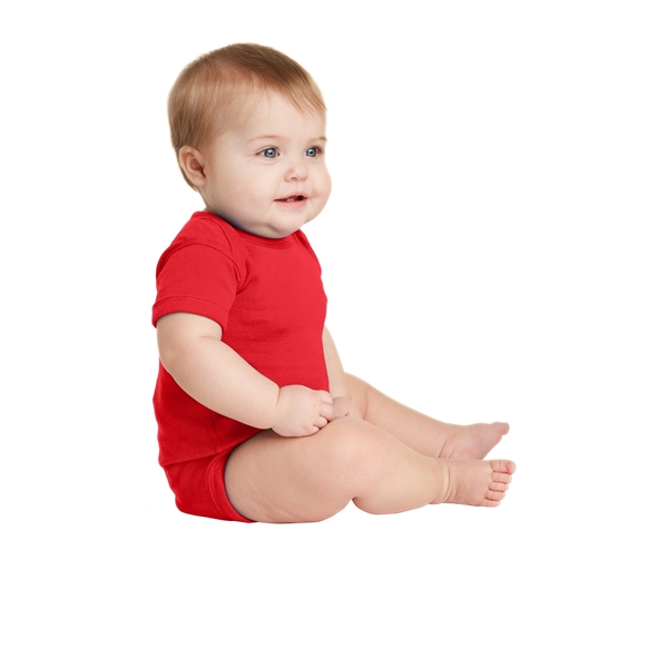 Rabbit Skins Infant Short Sleeve Baby Rib Bodysuit.... from ASI 84863 SanMar