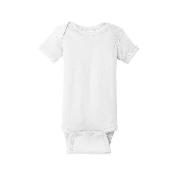 Rabbit Skins Infant Short Sleeve Baby Rib Bodysuit.... from ASI 84863 SanMar