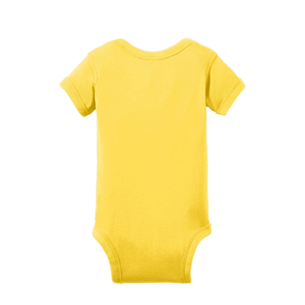 Rabbit Skins Infant Short Sleeve Baby Rib Bodysuit.... from ASI 84863 SanMar