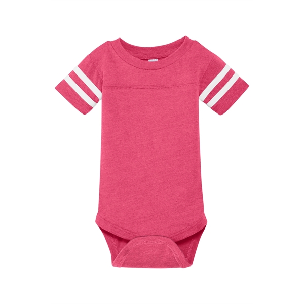 Rabbit Skins Infant Football Fine Jersey Bodysuit.... from ASI 84863 SanMar