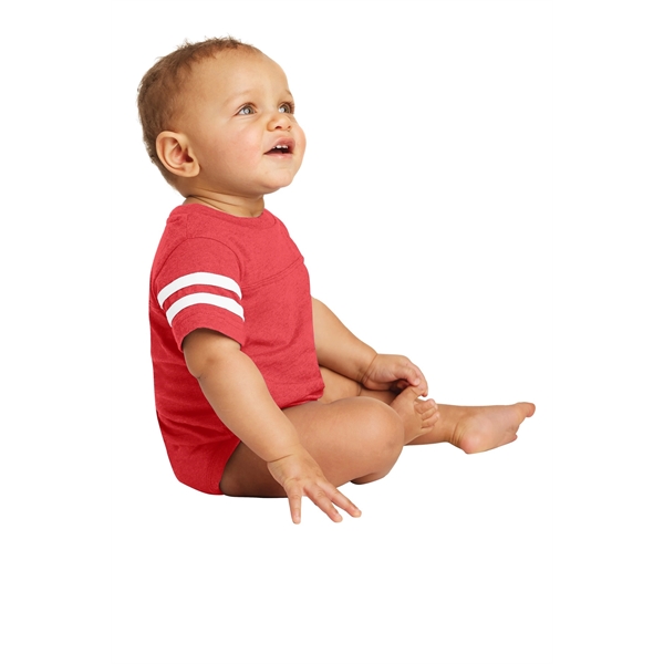 Rabbit Skins Infant Football Fine Jersey Bodysuit.... from ASI 84863 SanMar