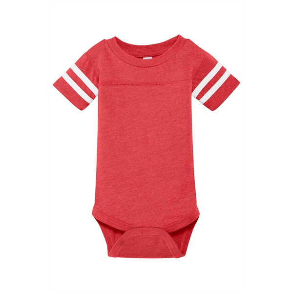 Rabbit Skins Infant Football Fine Jersey Bodysuit.... from ASI 84863 SanMar