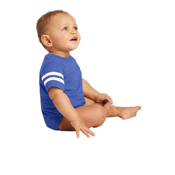 Rabbit Skins Infant Football Fine Jersey Bodysuit.... from ASI 84863 SanMar