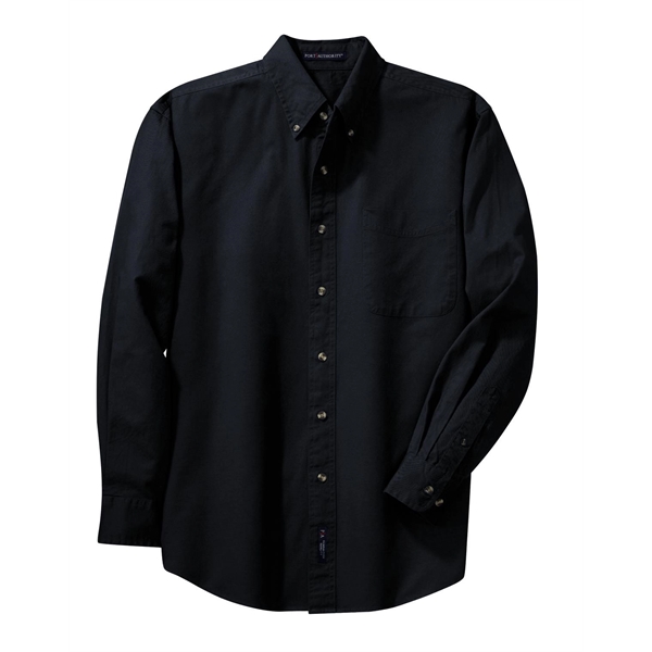 Port Authority Long Sleeve Twill Shirt.... from ASI 84863 SanMar