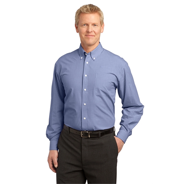 Port Authority Plaid Pattern Easy Care Shirt.... from ASI 84863 SanMar