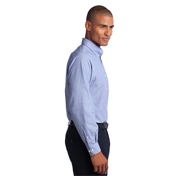 Port Authority Crosshatch Easy Care Shirt.... from ASI 84863 SanMar