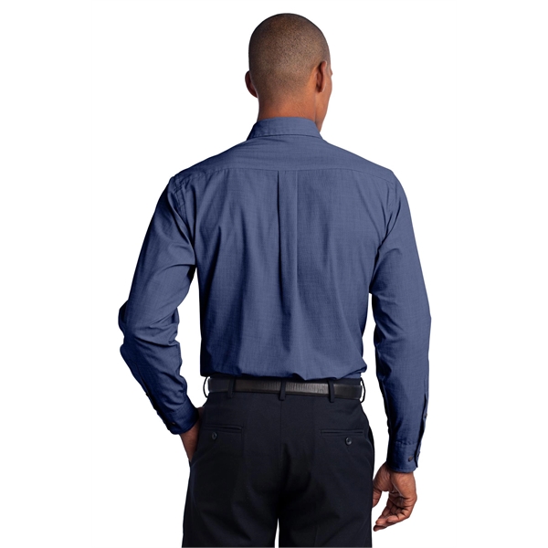 Port Authority Crosshatch Easy Care Shirt.... from ASI 84863 SanMar