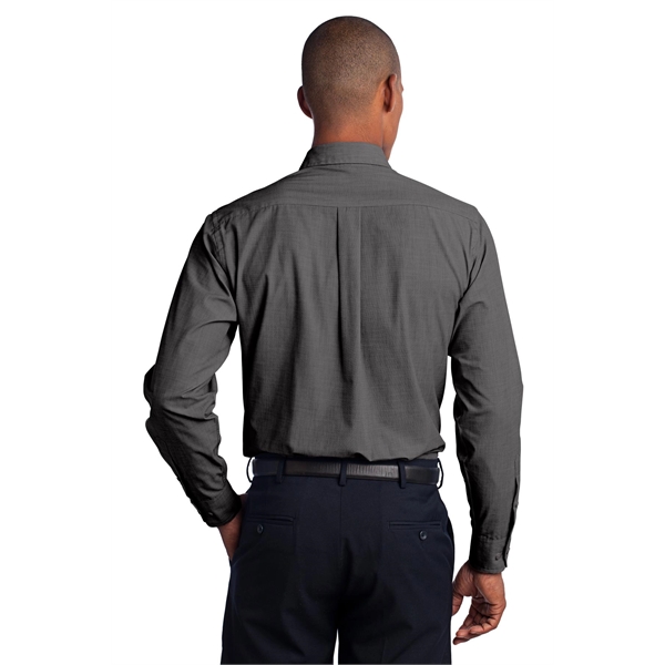 Port Authority Crosshatch Easy Care Shirt.... from ASI 84863 SanMar