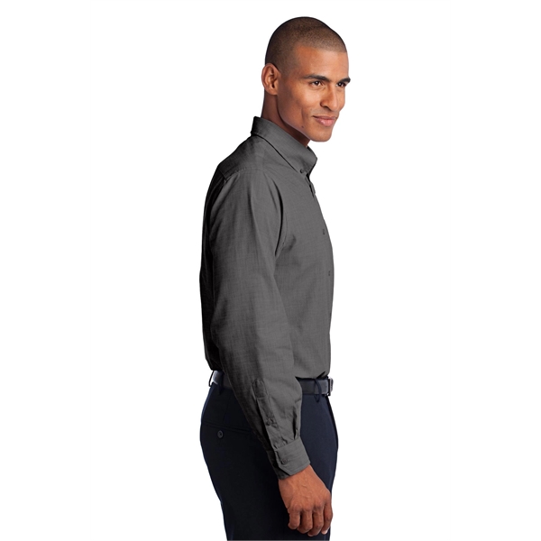 Port Authority Crosshatch Easy Care Shirt.... from ASI 84863 SanMar