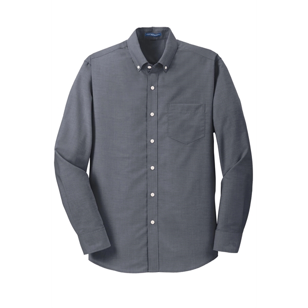 Port Authority SuperPro Oxford Shirt.... from ASI 84863 SanMar