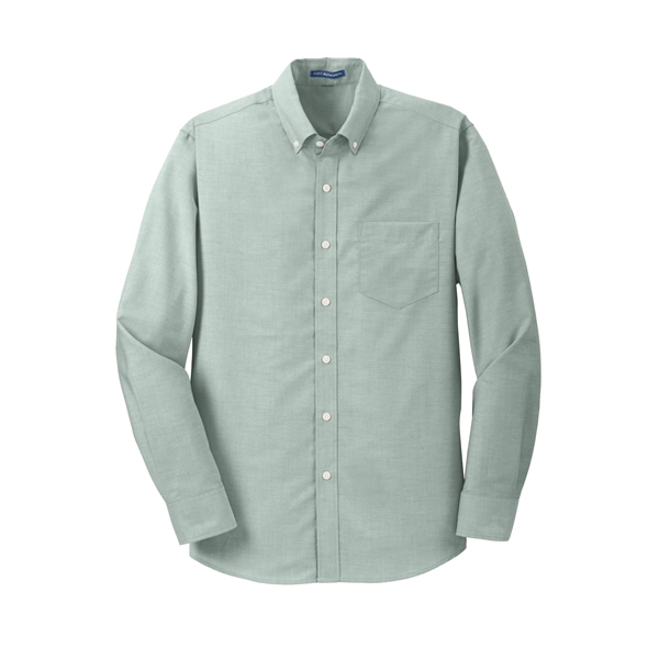 Port Authority SuperPro Oxford Shirt.... from ASI 84863 SanMar
