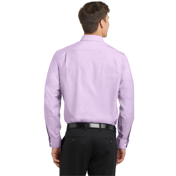Port Authority SuperPro Oxford Shirt.... from ASI 84863 SanMar