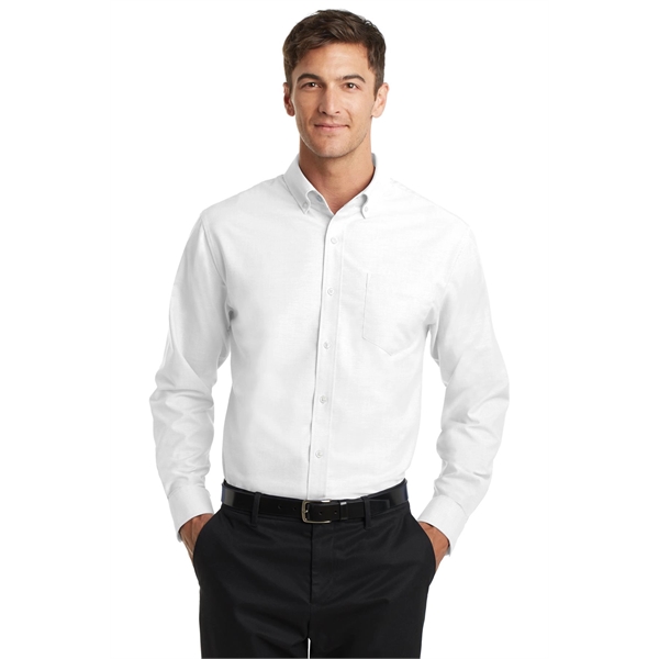 Port Authority SuperPro Oxford Shirt.... from ASI 84863 SanMar