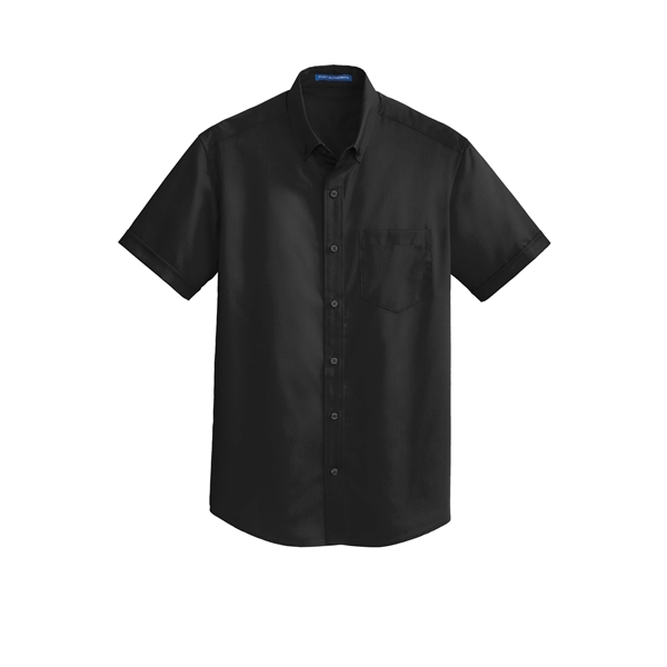 Port Authority Short Sleeve SuperPro Twill Shirt.... from ASI 84863 SanMar