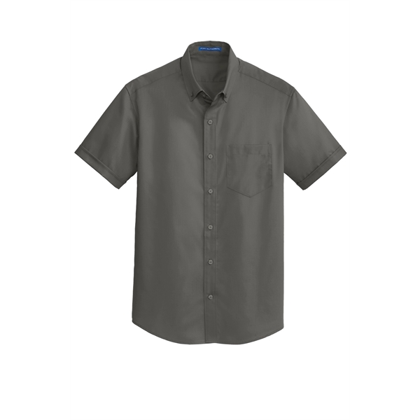 Port Authority Short Sleeve SuperPro Twill Shirt.... from ASI 84863 SanMar