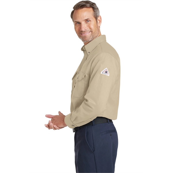 Bulwark EXCEL FR ComforTouch Dress Uniform Shirt.... from ASI 84863 SanMar