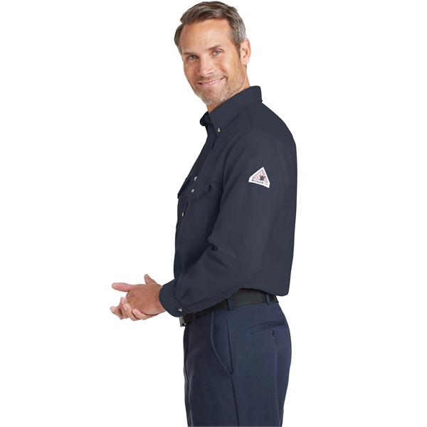 Bulwark EXCEL FR ComforTouch Dress Uniform Shirt.... from ASI 84863 SanMar