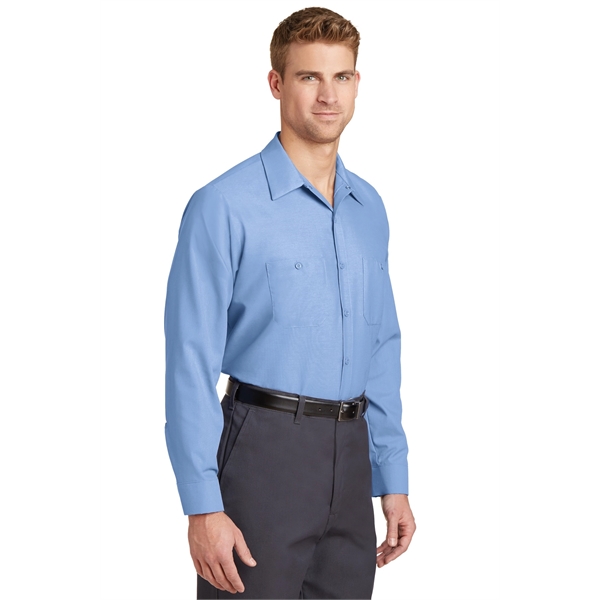 Red Kap - Long Sleeve Industrial Work Shirt.... from ASI 84863 SanMar