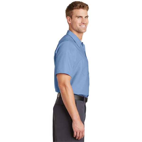 Red Kap - Short Sleeve Industrial Work Shirt.... from ASI 84863 SanMar