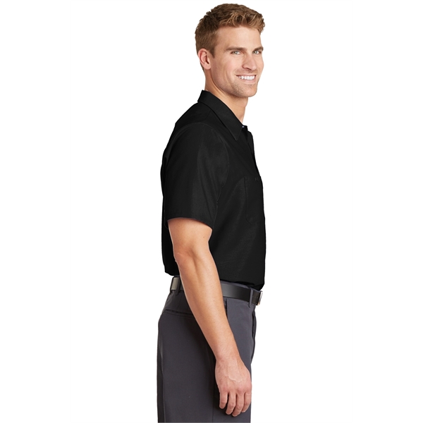 Red Kap - Short Sleeve Industrial Work Shirt.... from ASI 84863 SanMar