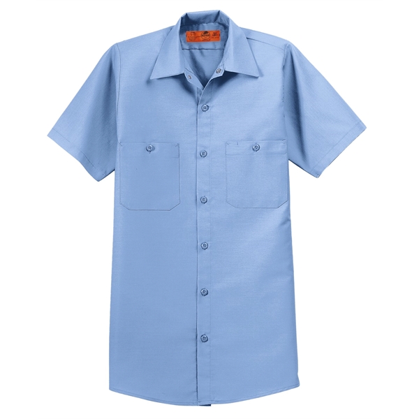 Red Kap Long Size, Short Sleeve Industrial Work Shirt.... from ASI 84863 SanMar