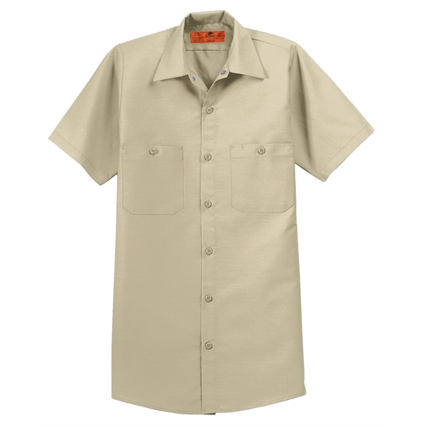 Red Kap Long Size, Short Sleeve Industrial Work Shirt.... from ASI 84863 SanMar