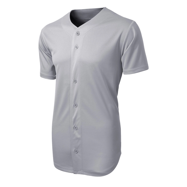 Sport-Tek PosiCharge Tough Mesh Full-Button Jersey.... from ASI 84863 SanMar