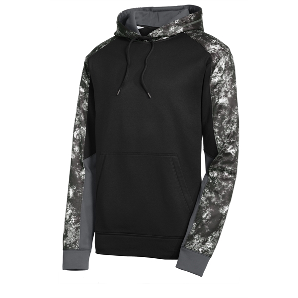 Sport-Tek Sport-Wick Mineral Freeze Fleece Colorblock Hoo...... from ASI 84863 SanMar