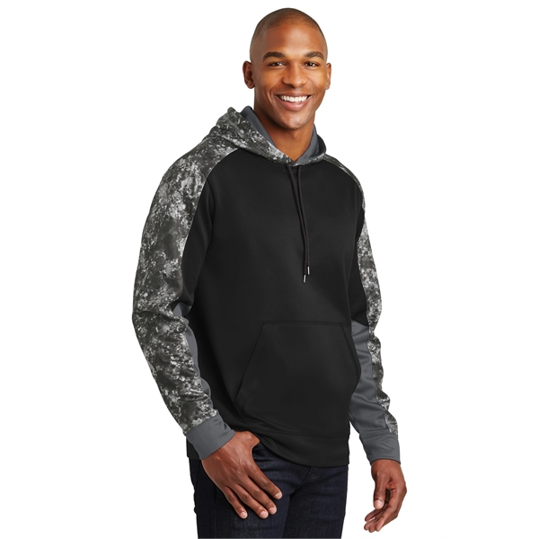 Sport-Tek Sport-Wick Mineral Freeze Fleece Colorblock Hoo...... from ASI 84863 SanMar