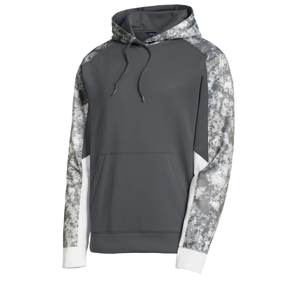 Sport-Tek Sport-Wick Mineral Freeze Fleece Colorblock Hoo...... from ASI 84863 SanMar