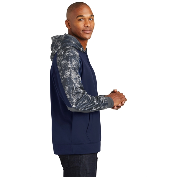 Sport-Tek Sport-Wick Mineral Freeze Fleece Colorblock Hoo...... from ASI 84863 SanMar