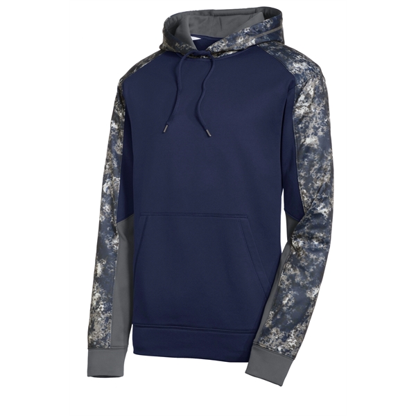 Sport-Tek Sport-Wick Mineral Freeze Fleece Colorblock Hoo...... from ASI 84863 SanMar