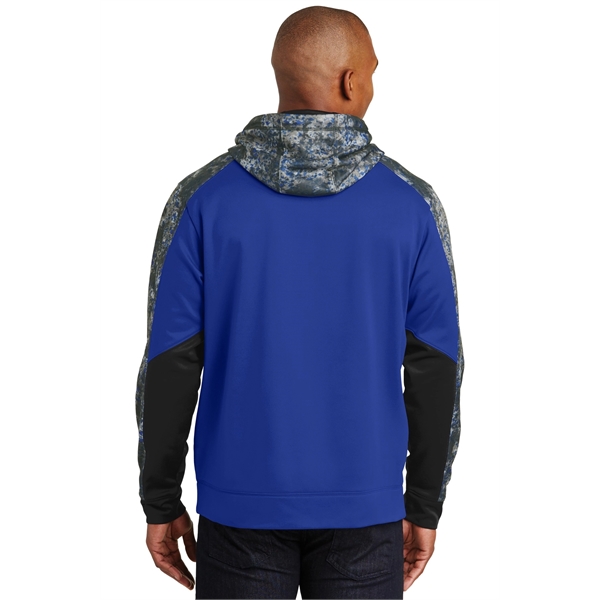Sport-Tek Sport-Wick Mineral Freeze Fleece Colorblock Hoo...... from ASI 84863 SanMar