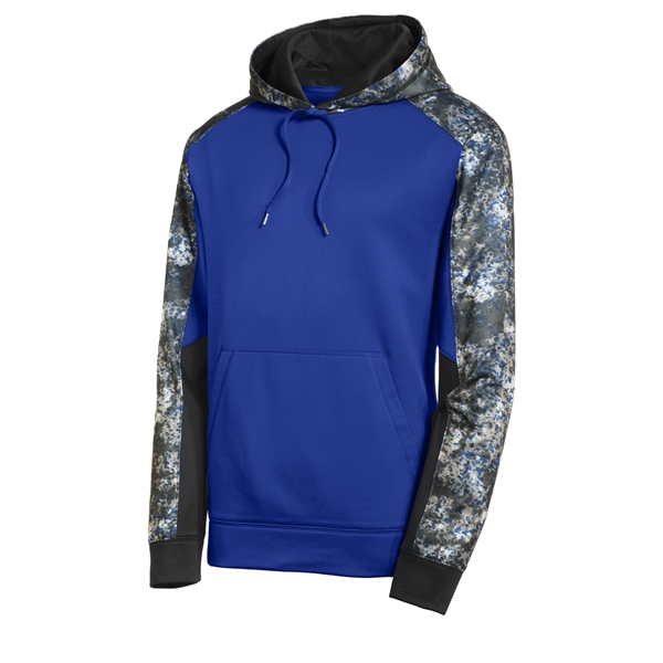 Sport-Tek Sport-Wick Mineral Freeze Fleece Colorblock Hoo...... from ASI 84863 SanMar