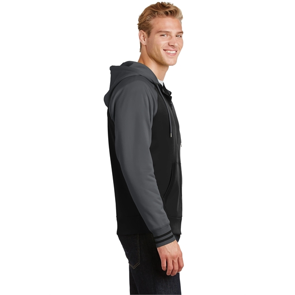 Sport-Tek Sport-Wick Varsity Fleece Full-Zip Hooded Jacket.... from ASI 84863 SanMar
