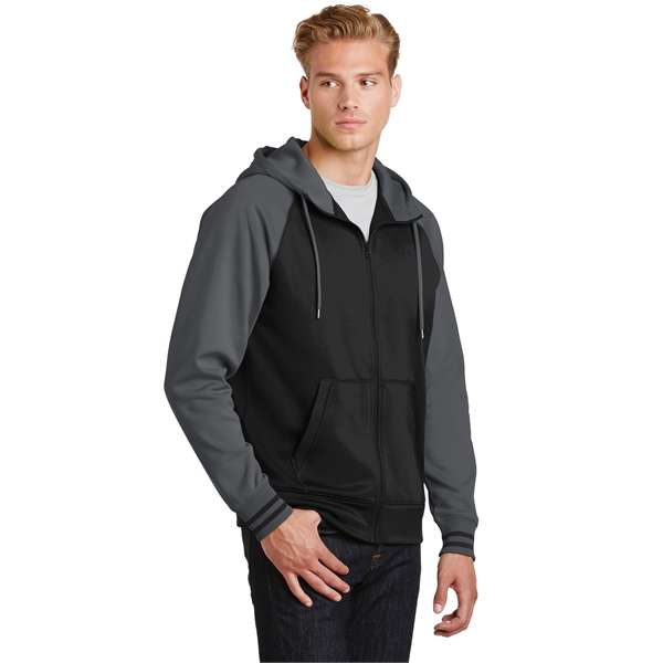 Sport-Tek Sport-Wick Varsity Fleece Full-Zip Hooded Jacket.... from ASI 84863 SanMar